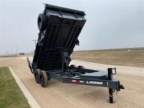 2024 LAMAR 83" X 14' DL - 14K LOW-PRO DUMP in Montezuma, Kansas - Photo 3