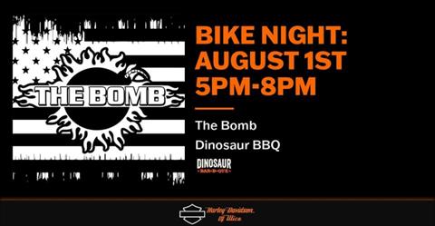 Bike Night with The Bomb RESCHEDULED!