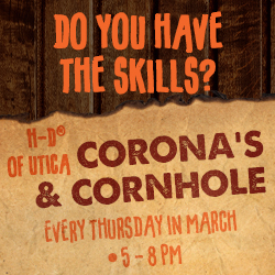 Corona's & Cornhole Tournament!