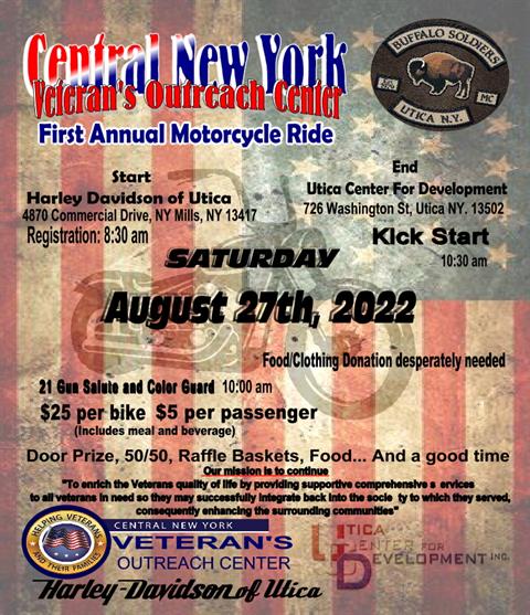 BUFFALO SOLDIERS RIDE TO SUPPORT THE VETERANS OUTREAC CENTER
