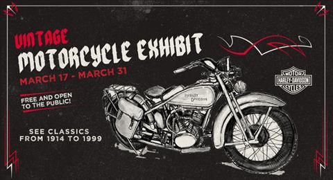 Vintage Motorcycle Exhibit