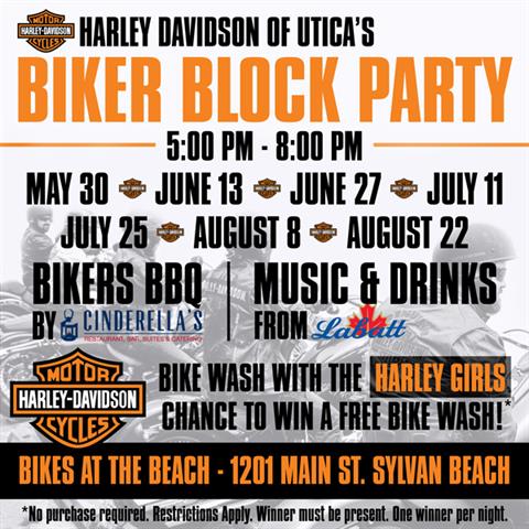 Biker Block Party - Bikes at the Beach
