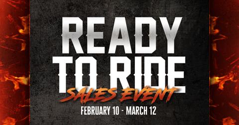 Ready to Ride Sales Event and Season Kickoff