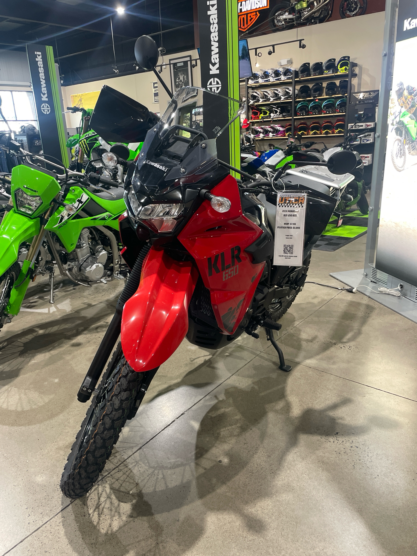 2024 Kawasaki KLR 650 ABS in New York Mills, New York - Photo 2