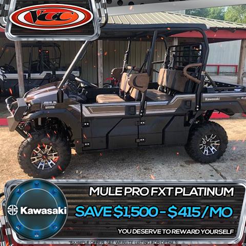 2023 Kawasaki Mule PRO-FXT Ranch Edition Platinum in Starkville, Mississippi - Photo 1