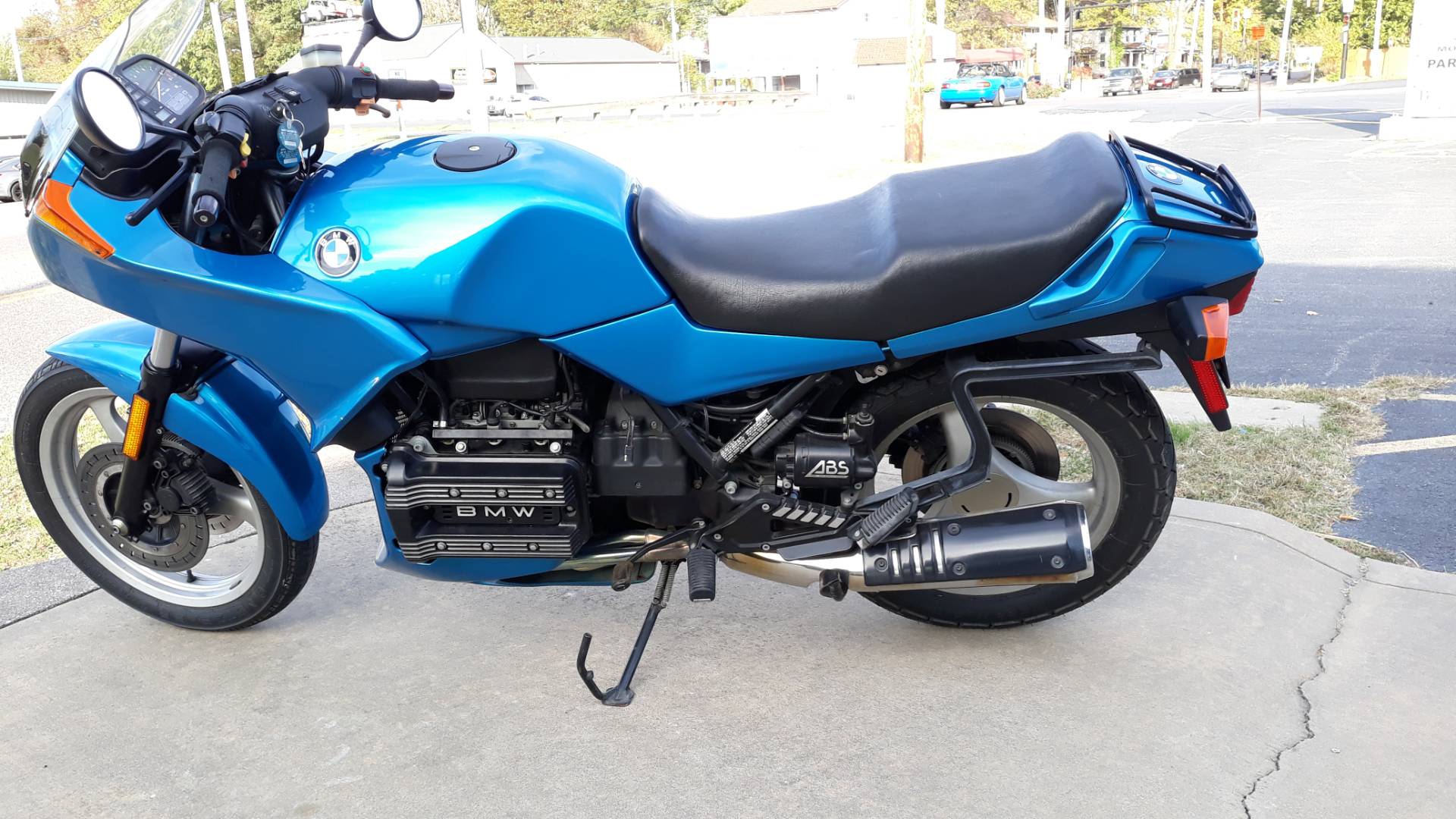 1993 Bmw K75s Abs | Blue 1993 BMW K75 Motorcycle in ...