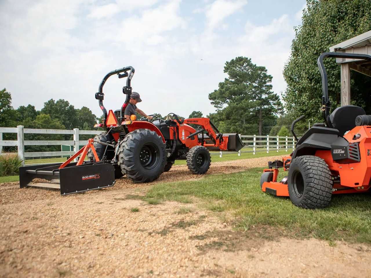 2022 Bad Boy Mowers 5' LAND GRADER BLACK in Valdosta, Georgia - Photo 2