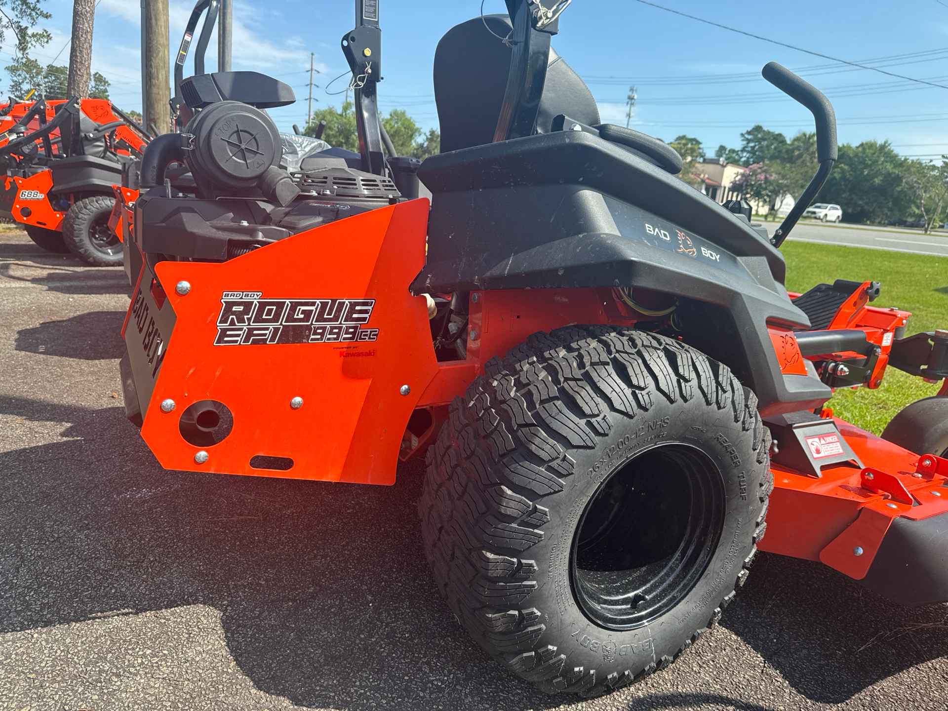 2023 Bad Boy Mowers Rogue 61 in. Kawasaki FX1000 EFI 38.5 hp in Valdosta, Georgia - Photo 8