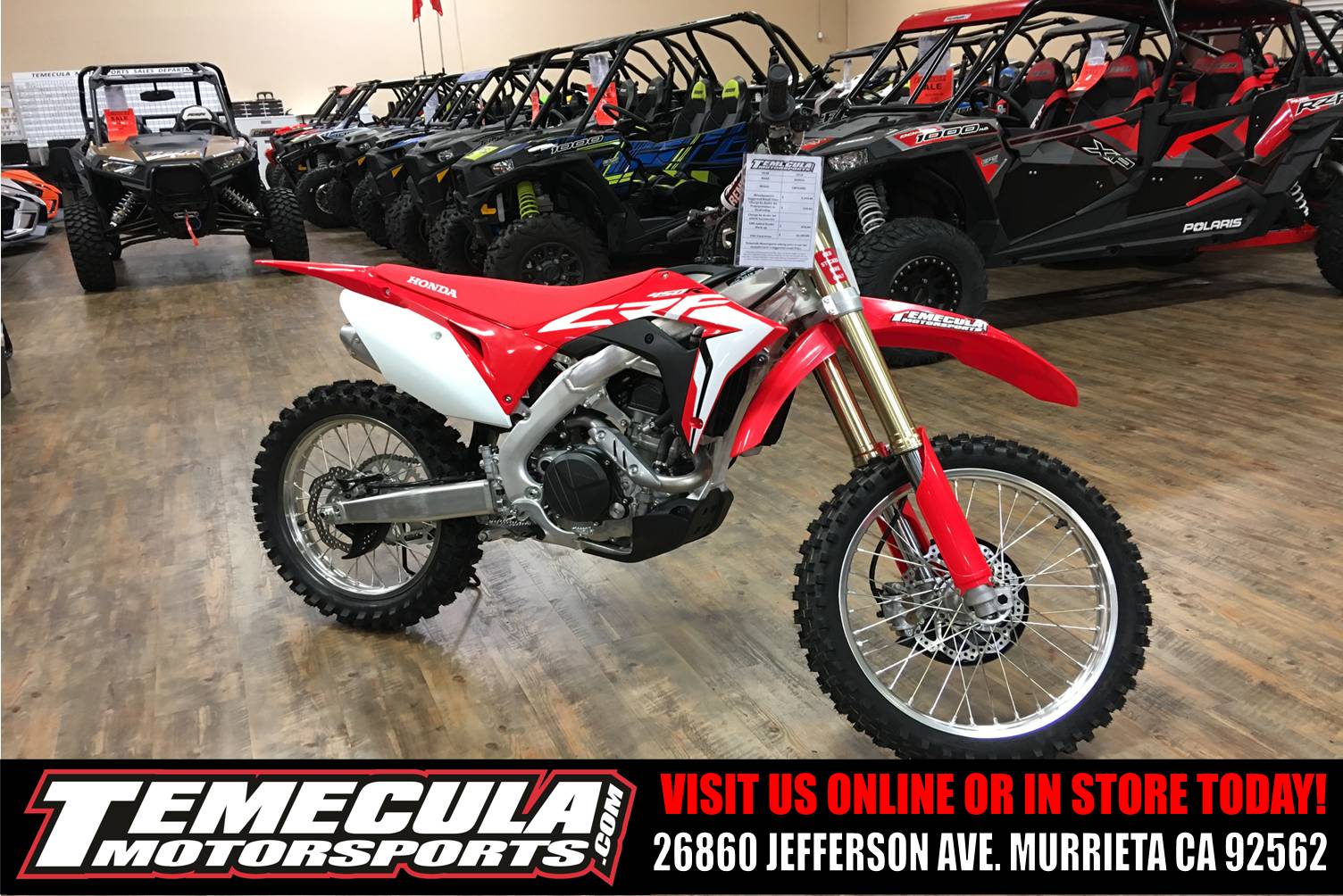 Honda crf450r 2018