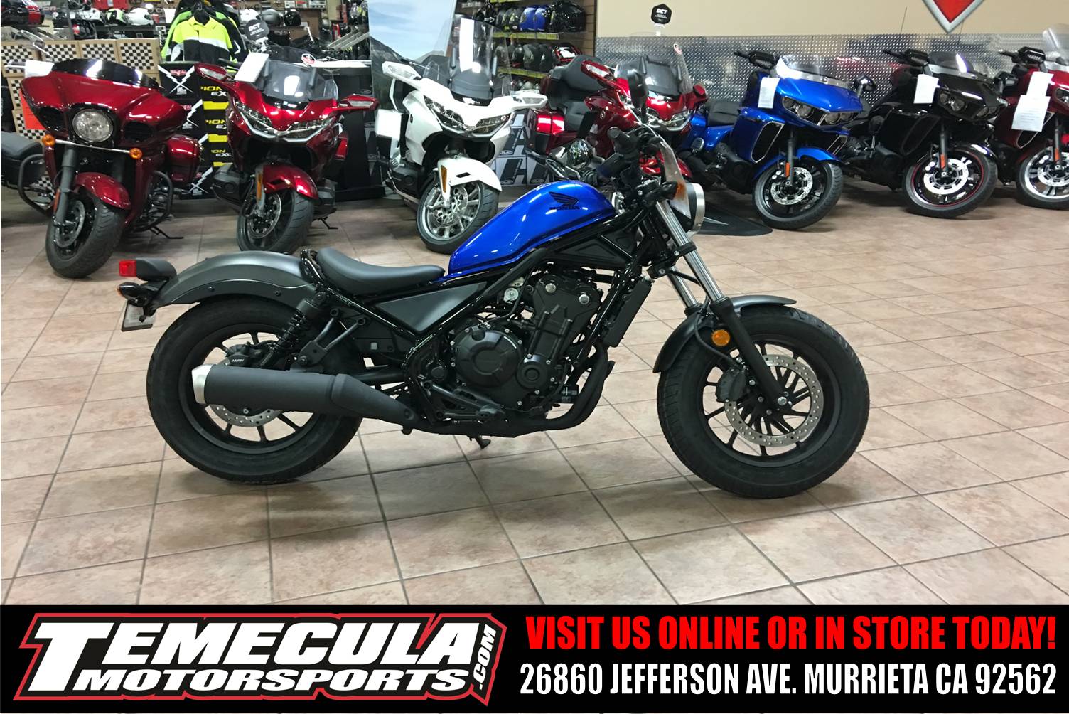 New 2018 Honda Rebel 500 Motorcycles in Murrieta, CA | Stock Number ...