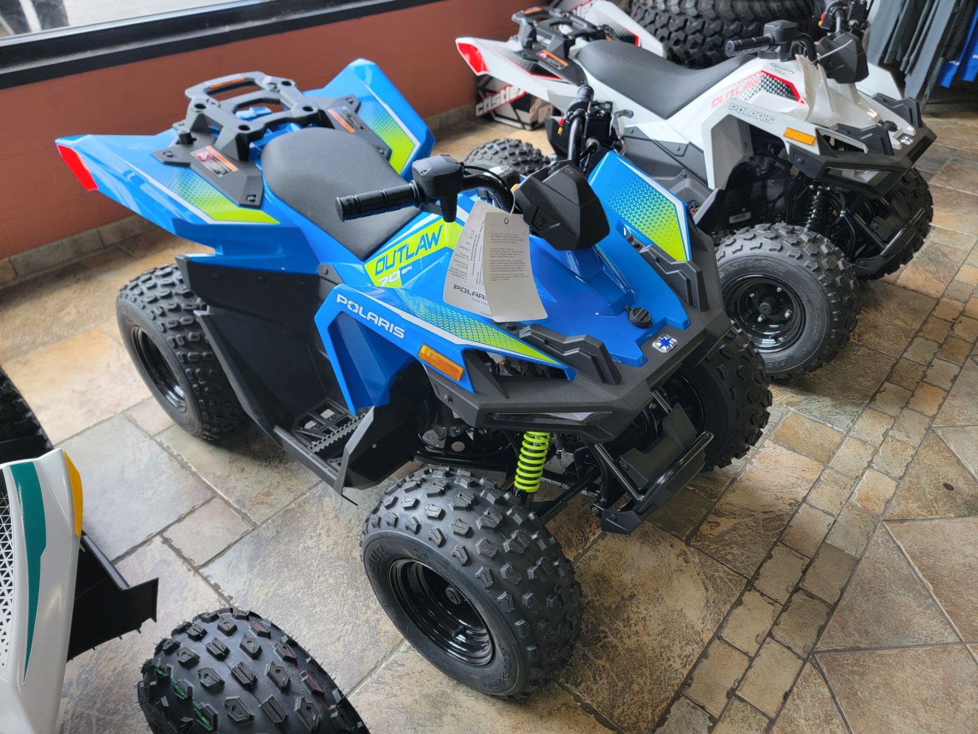 2025 Polaris Outlaw 70 EFI in Monroe, Michigan