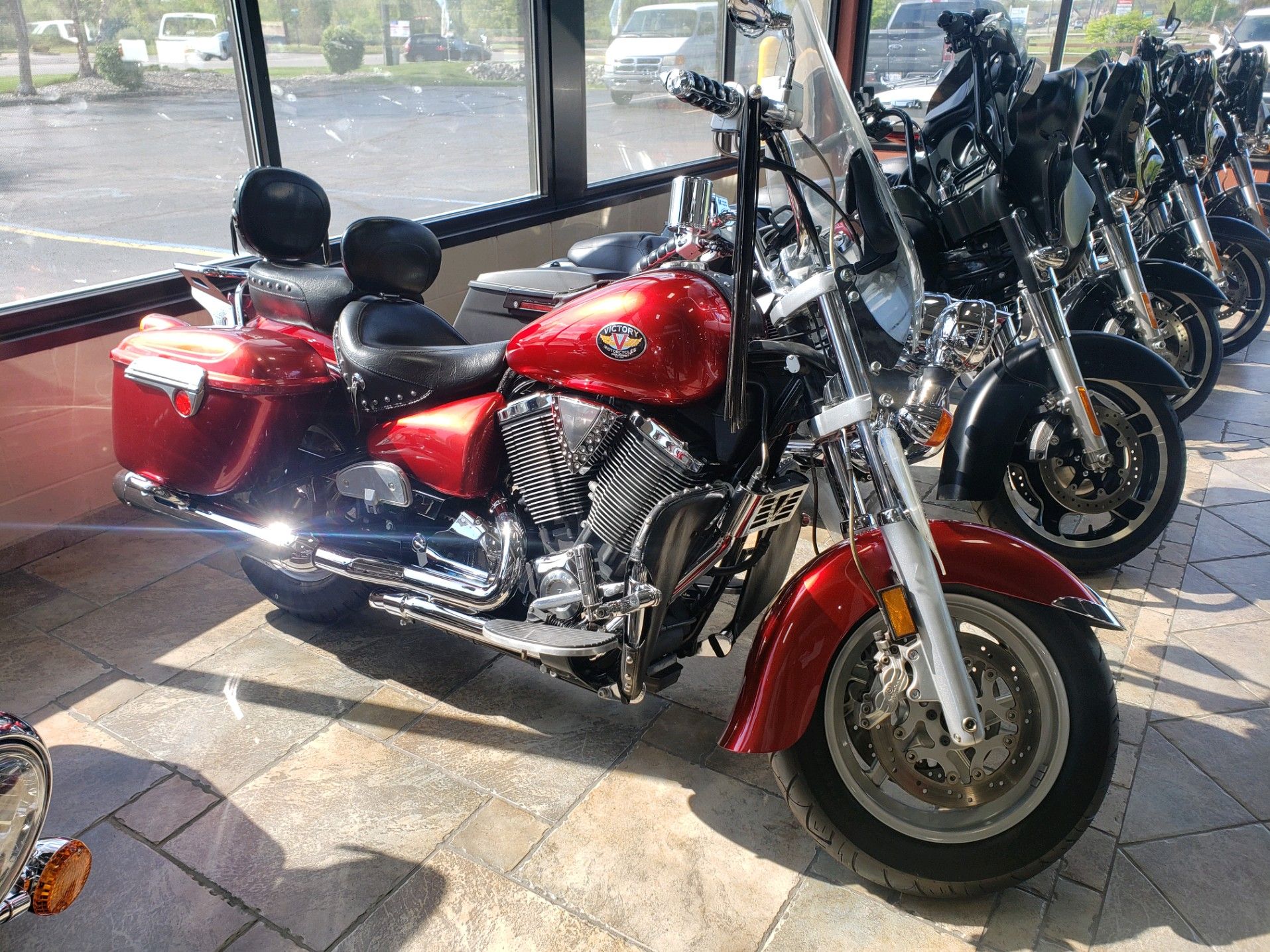 Used 2005 Victory Touring Cruiser Motorcycles In Monroe Mi Stock Number Vm012122 Monroe Motorsports Com