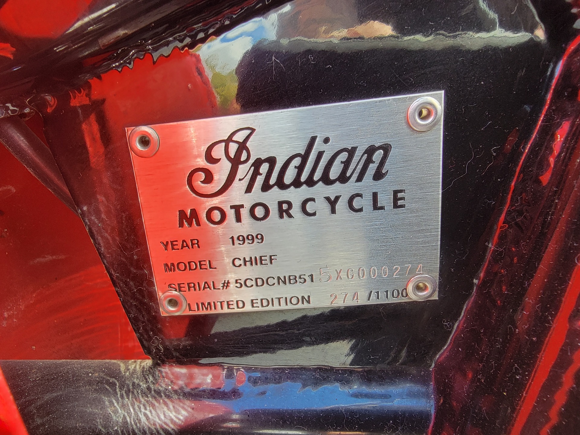 1999 Indian Motorcycle CHIEF in Monroe, Michigan - Photo 19