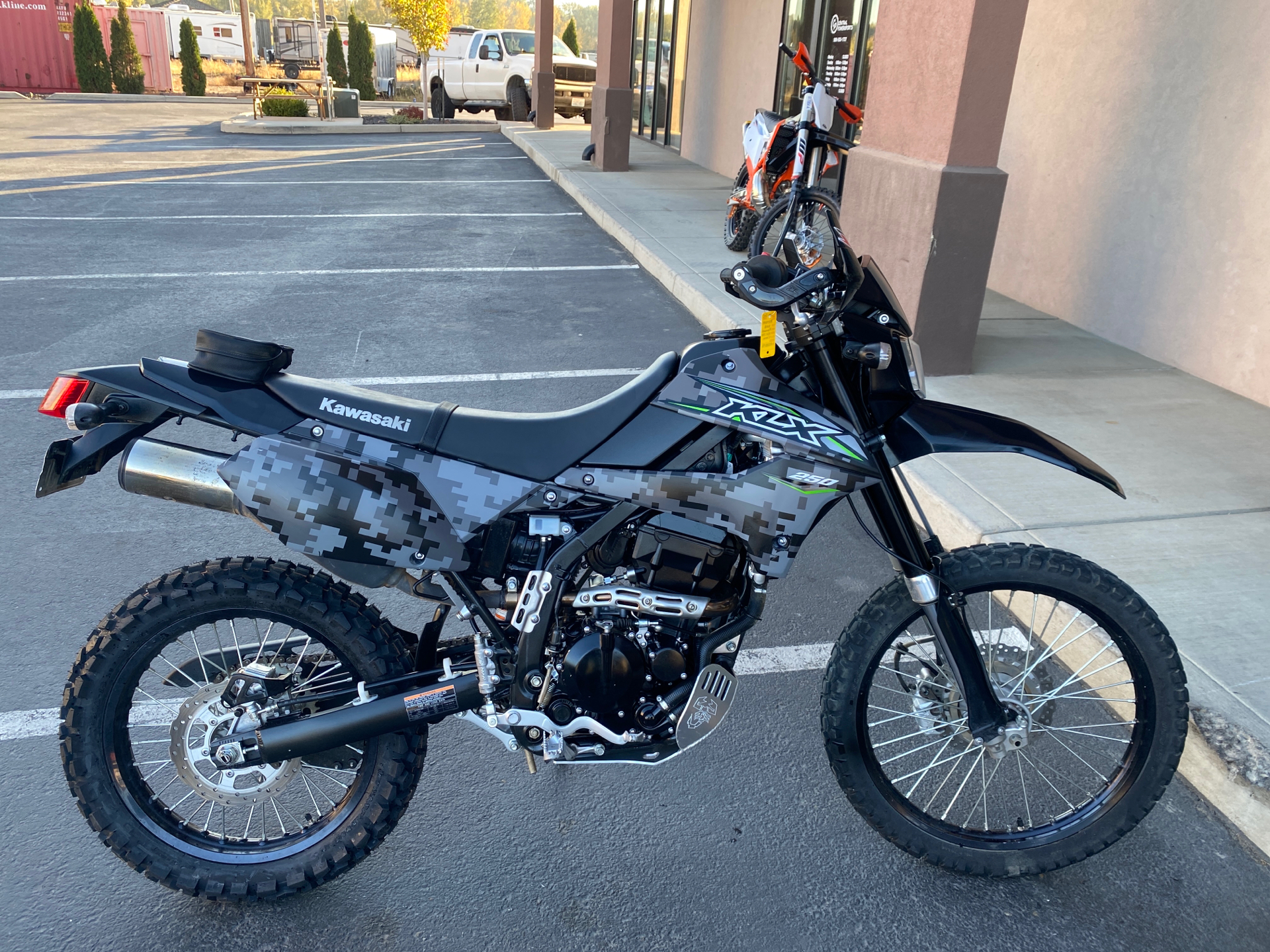 2018 Kawasaki KLX 250 Camo in Ellensburg, Washington - Photo 1