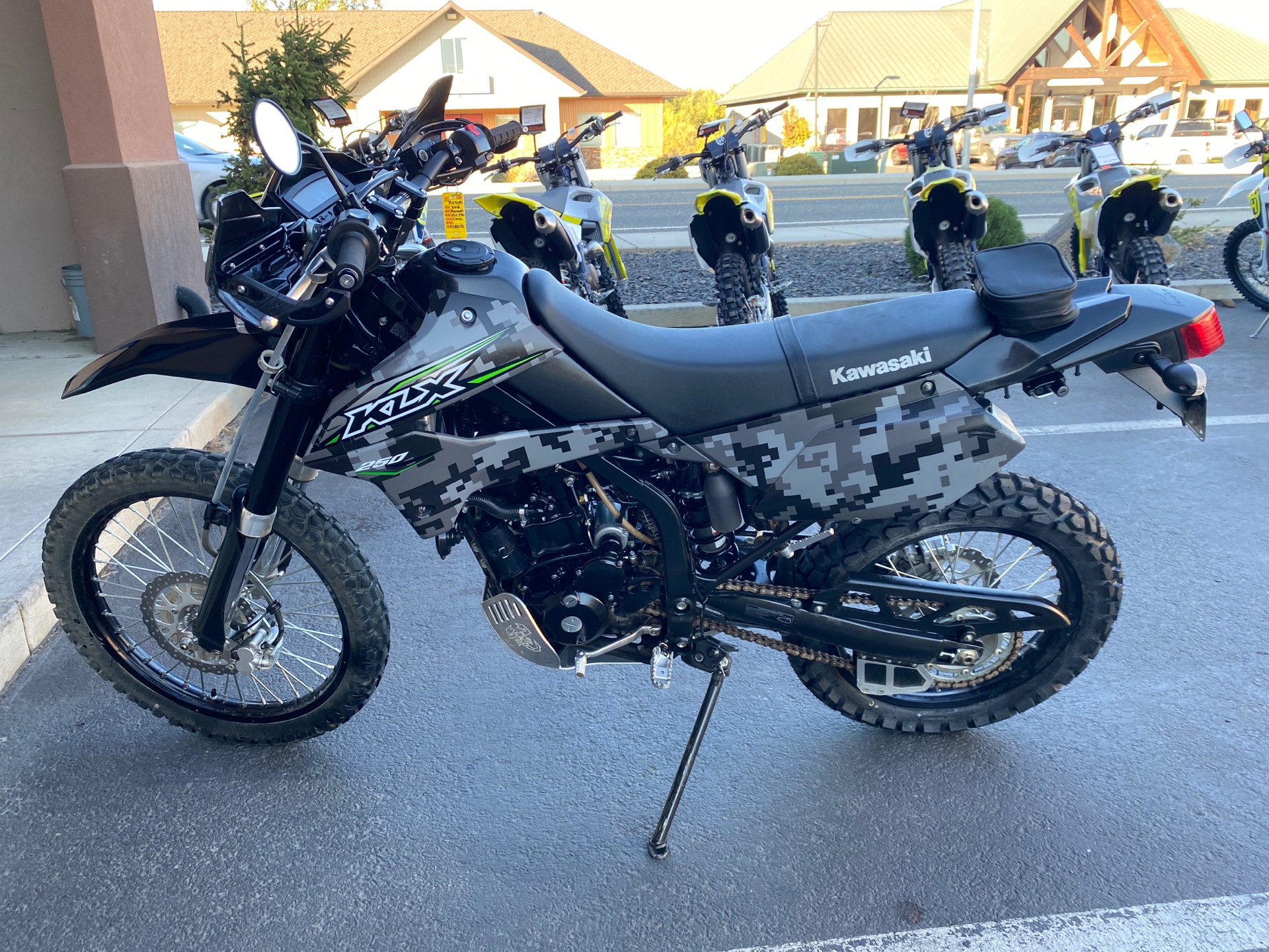2018 Kawasaki KLX 250 Camo in Ellensburg, Washington - Photo 3