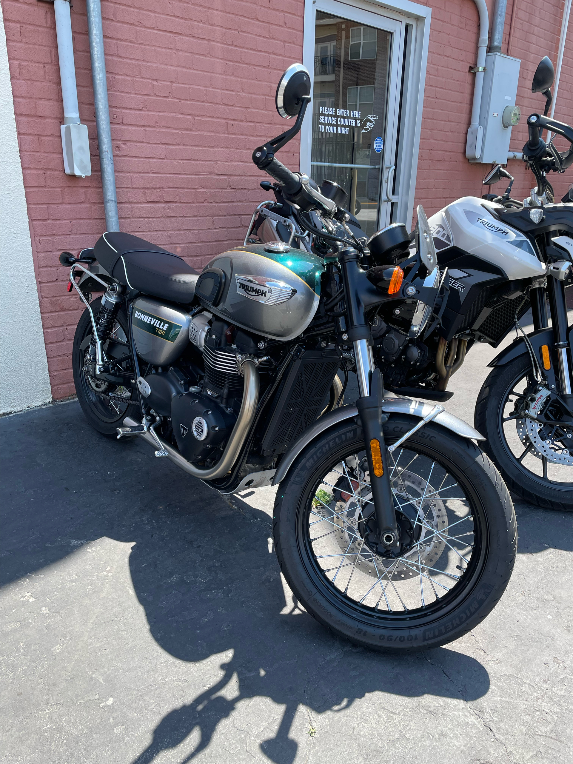 2022 Triumph Bonneville T100 Gold Line in Greensboro, North Carolina - Photo 1