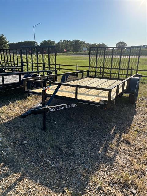 2025 Davidson Trailers 77X12AT-SA35 UTILITY TRAILER in Texarkana, Texas