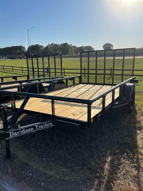 2025 Davidson Trailers 77X12PT-SA35 UTILITY TRAILER in Texarkana, Texas