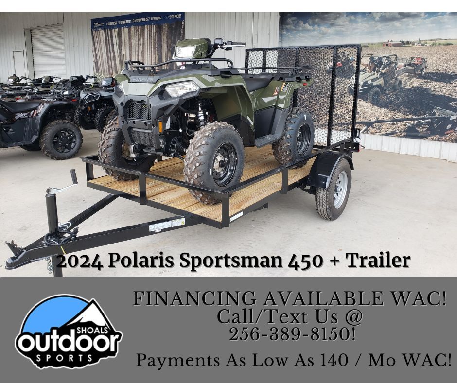 2024 Polaris Sportsman 450 H.O. in Tuscumbia, Alabama