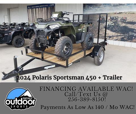 2024 Polaris Sportsman 450 H.O. in Tuscumbia, Alabama