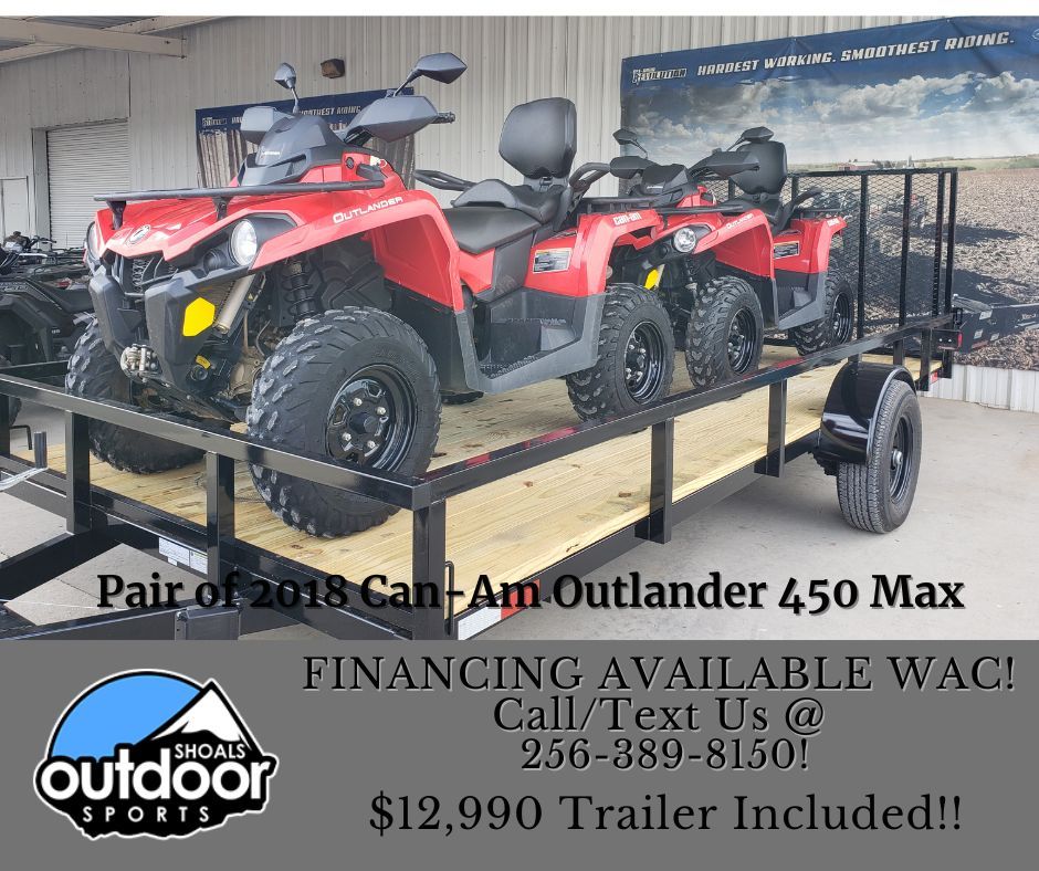 2018 Can-Am Outlander MAX 450 in Tuscumbia, Alabama - Photo 1