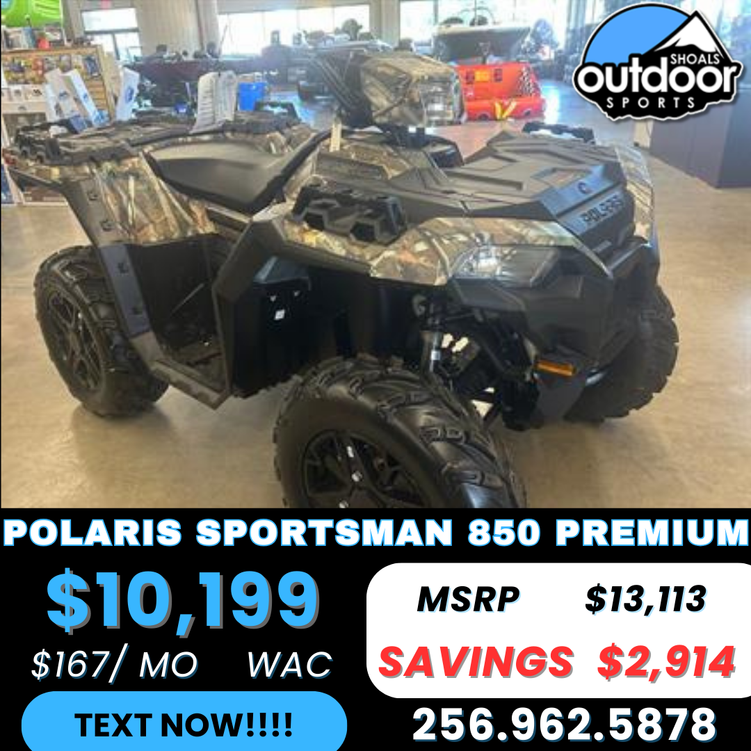 2024 Polaris Sportsman 850 Premium in Florence, Alabama - Photo 1