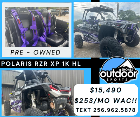 2021 Polaris RZR XP 1000 High Lifter in Florence, Alabama - Photo 1