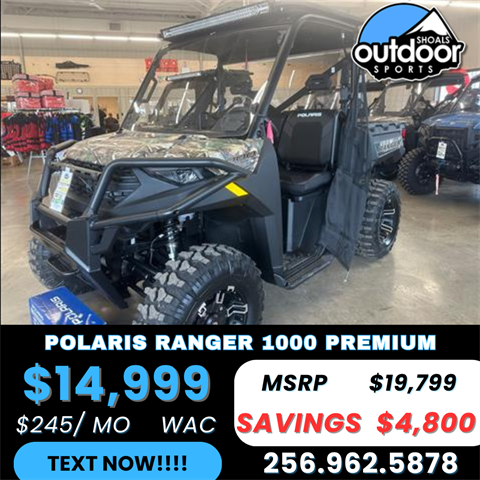 2024 Polaris Ranger 1000 Premium in Florence, Alabama - Photo 1