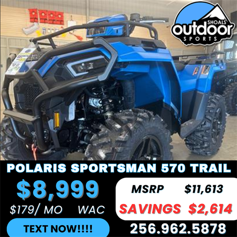 2024 Polaris Sportsman 570 Trail in Florence, Alabama - Photo 1