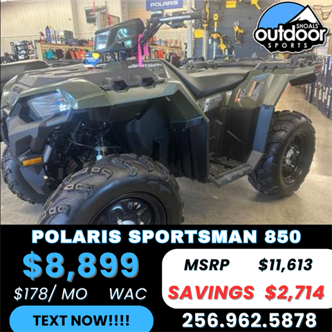 2024 Polaris Sportsman 850 in Florence, Alabama - Photo 1