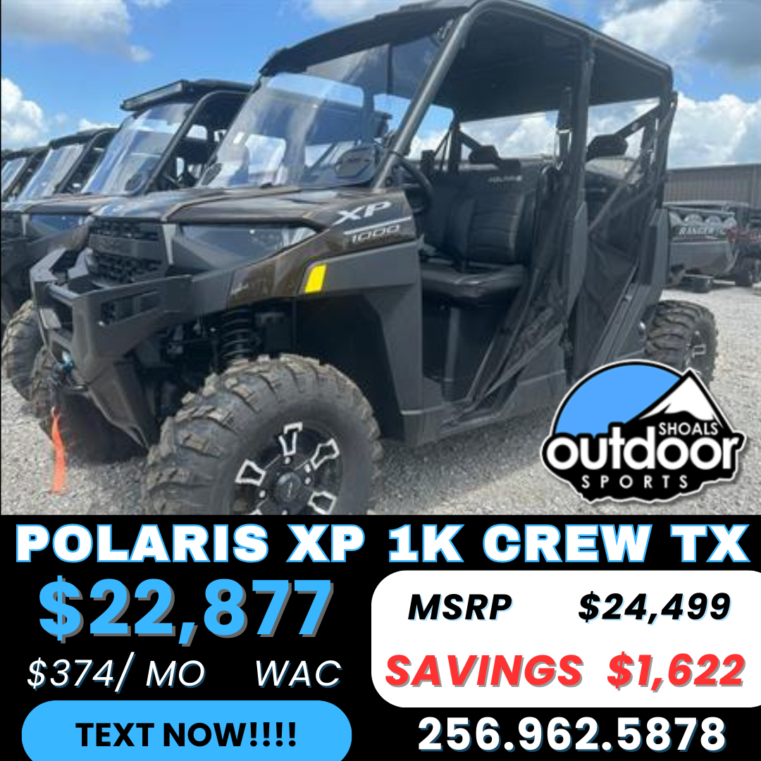 2025 Polaris Ranger Crew XP 1000 Texas Edition in Florence, Alabama - Photo 1