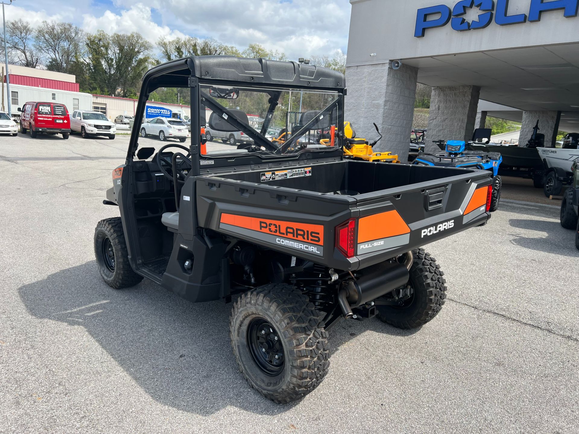 2022 Polaris Commercial Pro XD Full Size Diesel with Heater Kit in Knoxville, Tennessee - Photo 4