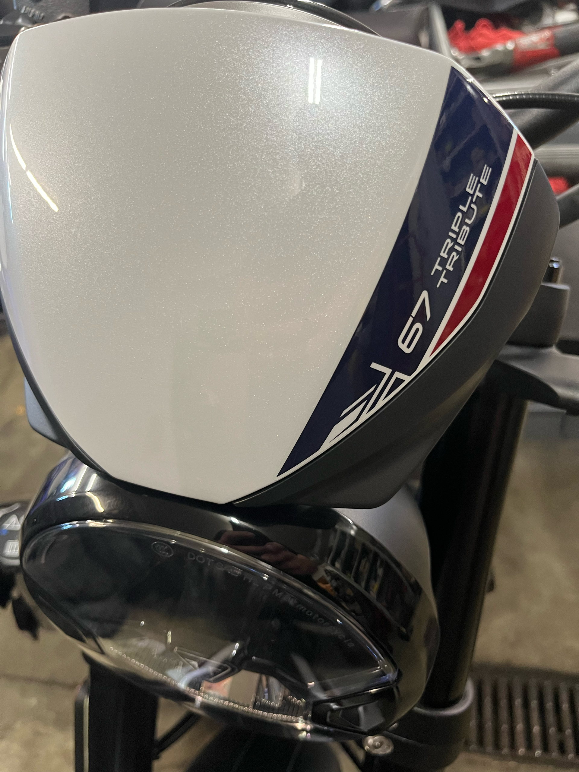 2025 Triumph Trident 660 Triple Tribute Edition in Belle Plaine, Minnesota - Photo 13