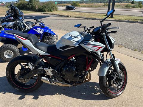 2022 Kawasaki Z650 ABS in Belle Plaine, Minnesota