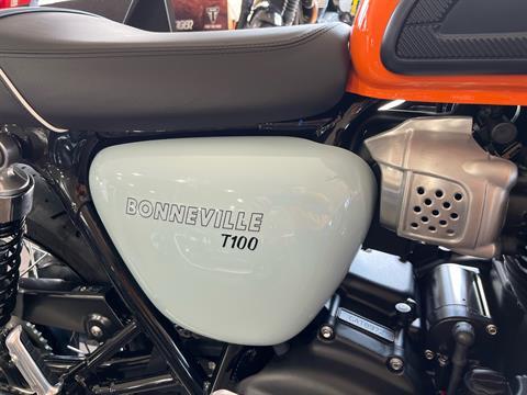 2023 Triumph Bonneville T100 in Belle Plaine, Minnesota - Photo 3