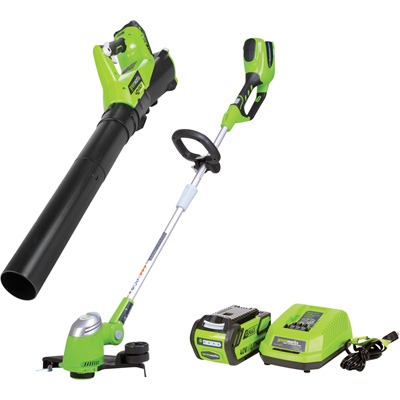 Green Works TRIMMER BLOWER COMBO in Unity, Maine