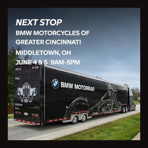 BMW Heritage Event and Demo Ride Truck