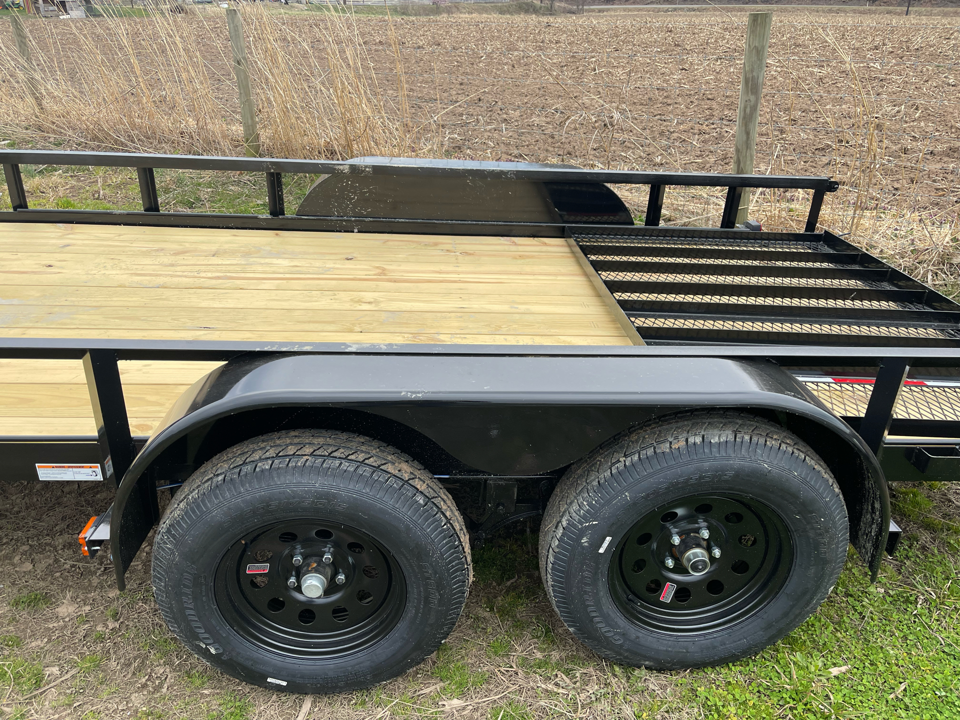 2023 Carry-On Trailers 6 x 14 ft. 7K Tandem Axle Utility Trailer with 1 Brake in Petersburg, West Virginia - Photo 3