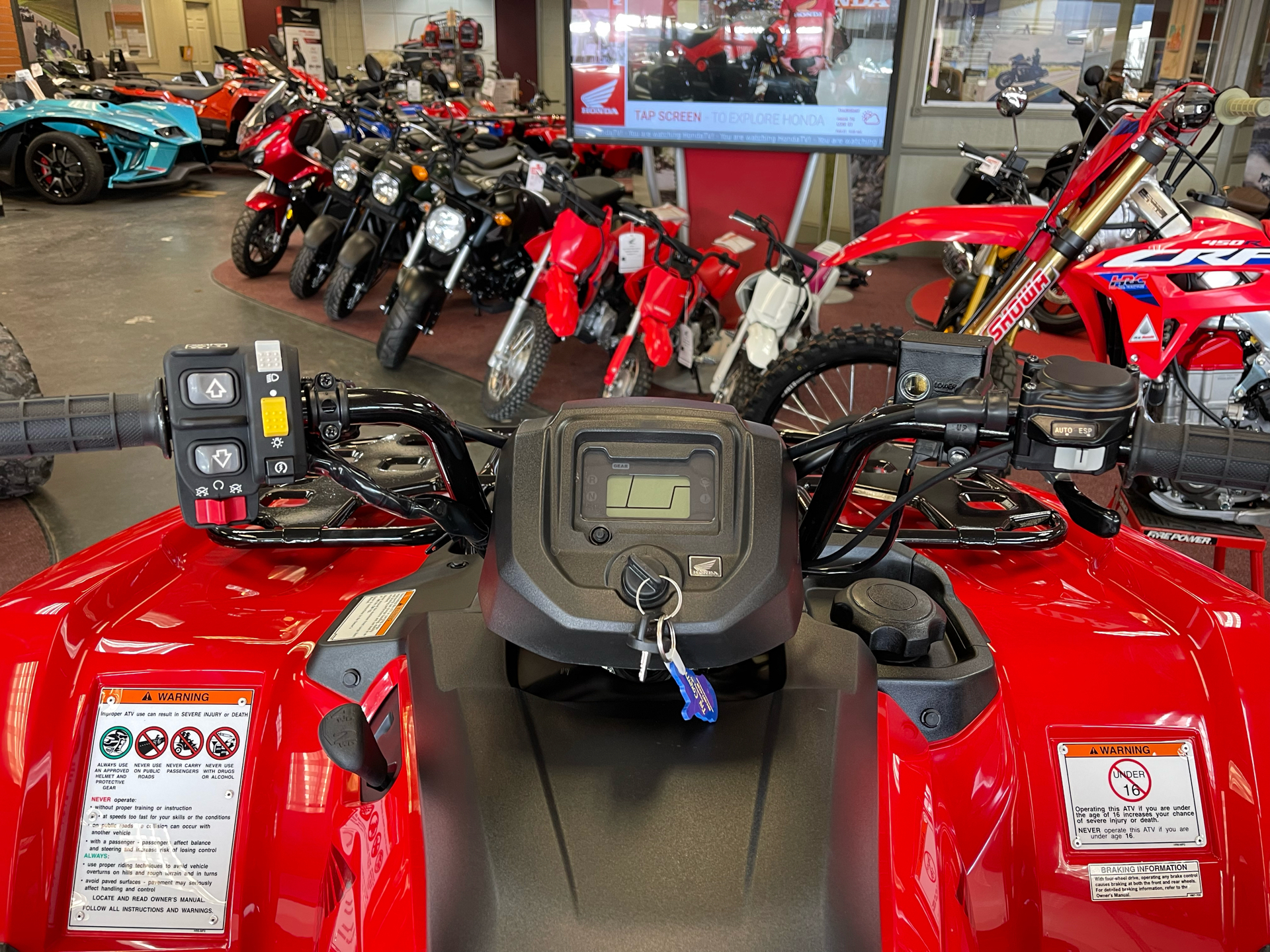 2023 Honda FourTrax Rancher 4x4 Automatic DCT IRS in Petersburg, West Virginia - Photo 6