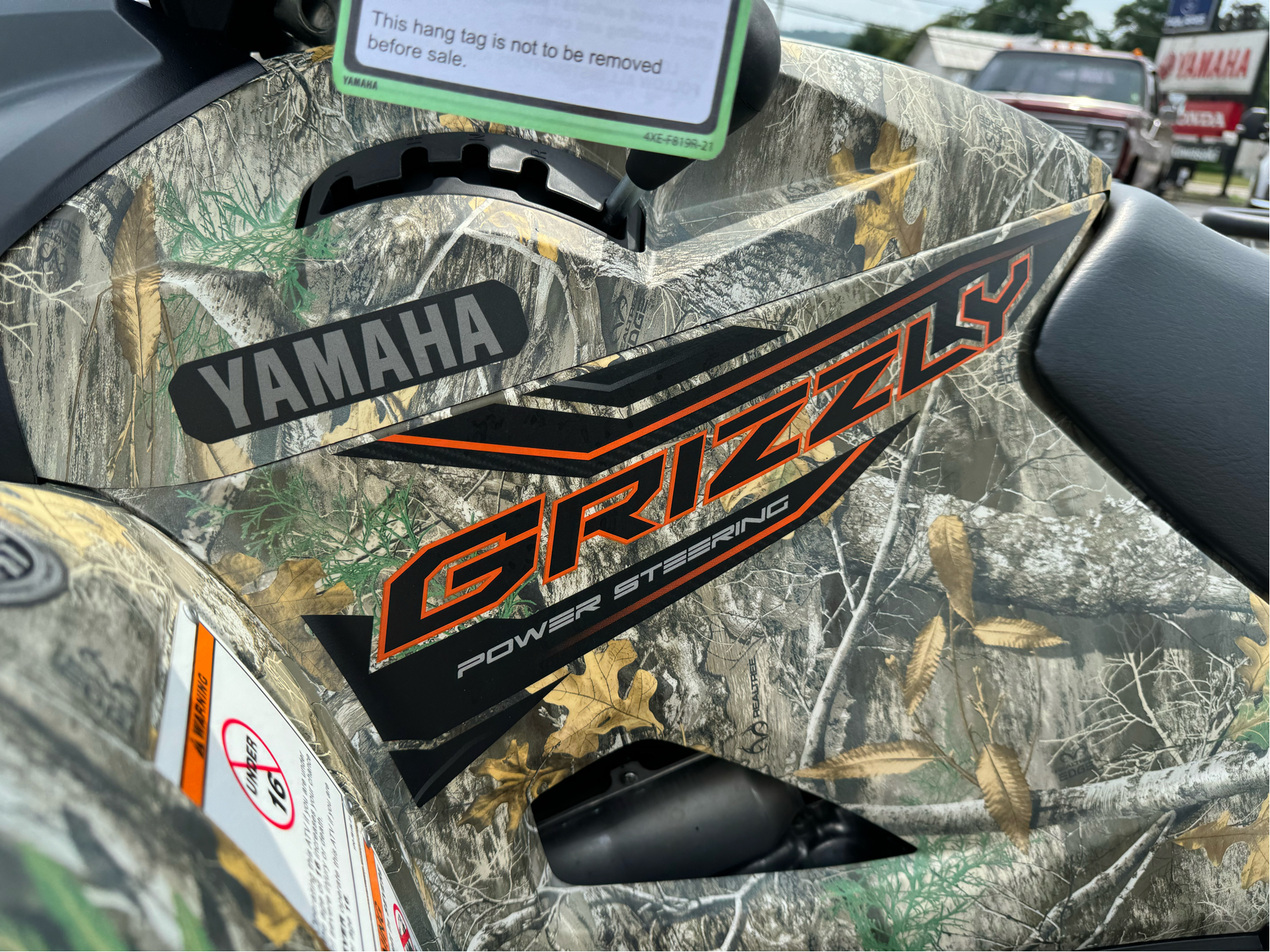 2024 Yamaha Grizzly EPS Camo in Petersburg, West Virginia - Photo 7