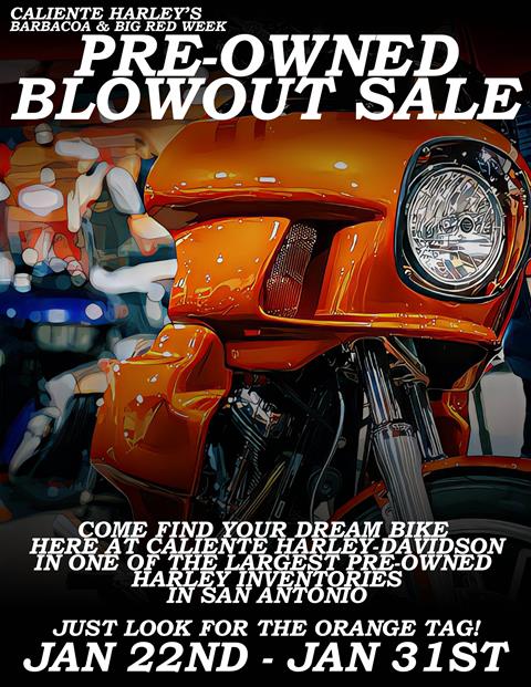 BBR Pre-Owned Blowout Sales Event