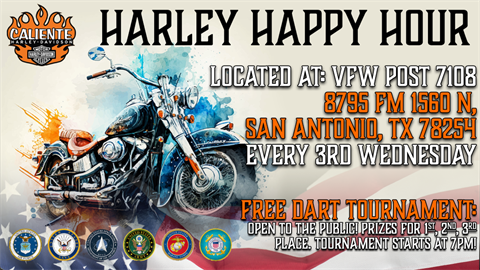 Harley Happy Hour at VFW Post 7108