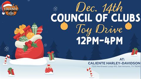 Council of Clubs & Independents Toy Drive