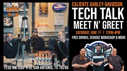 Caliente Tech Talk Meet & Greet/ Service Workshop