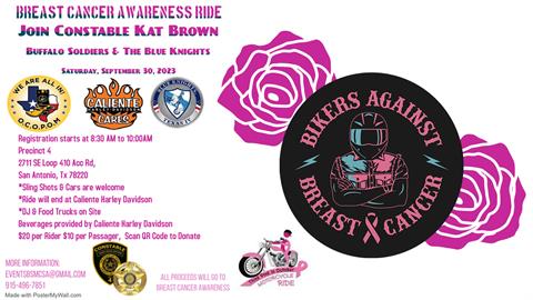 Buffalo Soldiers Breast cancer Ride