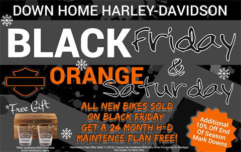 Black Friday & Orange Saturday Sales Event