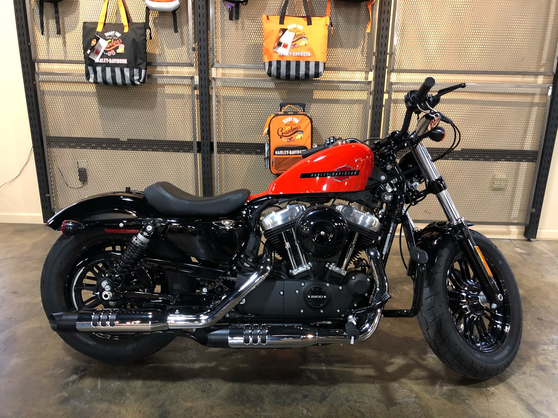 Used 2020 Harley Davidson Forty Eight Performance Orange Motorcycles In Jonesboro Ar B423848