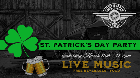 St Patrick's Day Party @ South Main Iron