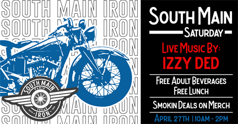 South Main Saturday @SMI | Live Music by: IZZY DED