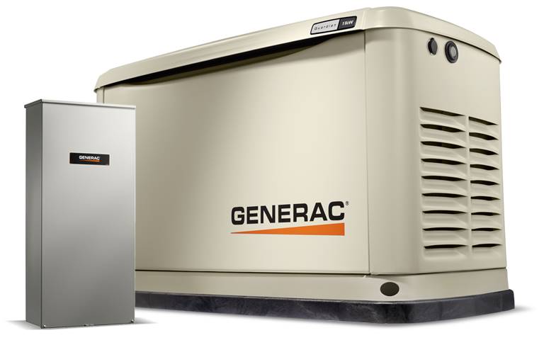 Generac Guardian 11kW Home Backup Generator with Whole House Switch WiFi-Enabled in Jacksonville, Florida